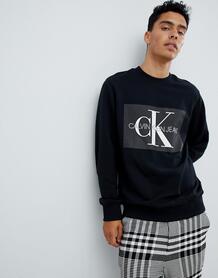 Черный свитшот в стиле 90‑х Calvin Klein Jeans Reissue - Черный 1282950
