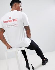 Белая обтягивающая футболка с логотипом Good For Nothing - Белый 1268055