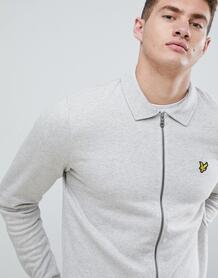 Серая спортивная куртка на молнии Lyle & Scott - Серый 1264332