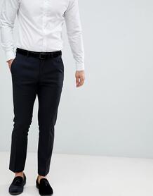 Черные строгие зауженные брюки Burton Menswear - Черный 1337412