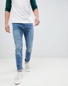 Выбеленные эластичные джинсы скинни Hollister - Синий 1299227