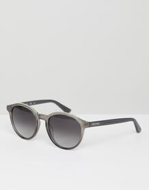 Серые круглые солнцезащитные очки Tommy Hilfiger TH 1389/S - Серый 1289372