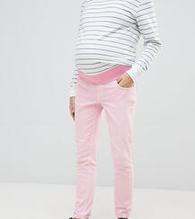 Розовые джинсы бойфренда ASOS DESIGN Maternity - Розовый Asos Maternity 1275289