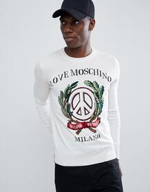 Джемпер Love Moschino Milano - Белый 1260219