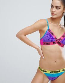 Разноцветные плавки бикини с логотипом Moschino - Мульти Love Moschino 1195069