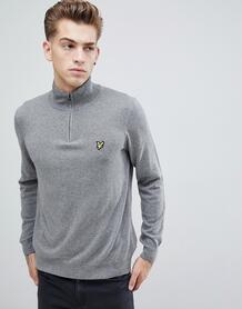 Джемпер с молнией 1/4 Lyle & Scott - Серый 1336839