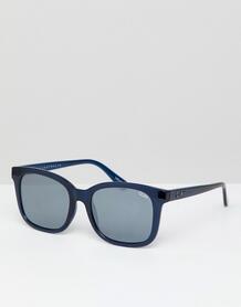 Квадратные солнцезащитные очки Quay Australia kingsley - Темно-синий 1325997