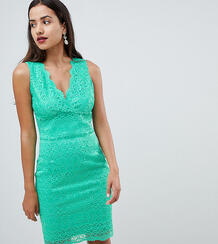 Облегающее кружевное платье Lipsy - Зеленый 1280750