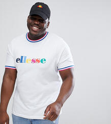 Белая футболка с цветным логотипом ellesse - Белый 1287856
