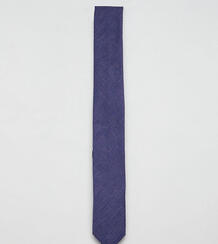 Льняной галстук Heart & Dagger - Синий 1216628
