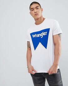 Базовая футболка с логотипом Wrangler - Белый 1318011