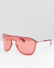 Розовые солнцезащитные очки Versace - Розовый 1086332