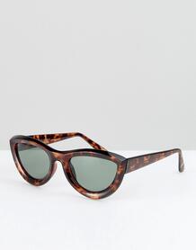 Солнцезащитные очки кошачий глаз в черепаховой оправе Reclaimed Vintag Reclaimed Vintage 1106057