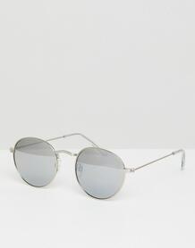 Круглые солнцезащитные очки с зеркальными стеклами South Beach 1261125