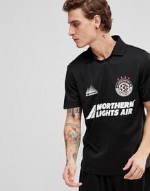 Черная футболка в стиле ретро Element football - Черный 1212538