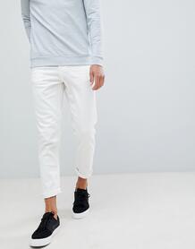 Суженные книзу белые джинсы New Look - Белый 1304345