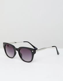 Квадратные солнцезащитные очки в стиле ретро Jeepers Peepers - Черный 1299815