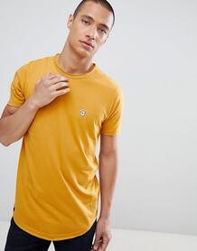 Длинная футболка с необработанным краем Le Breve - Желтый 1279130