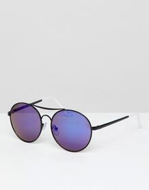 Солнцезащитные очки-авиаторы с затемненными стеклами Jeepers Peepers 1299814