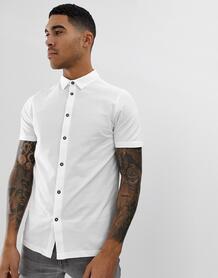 Белая рубашка из пике Burton Menswear - Белый 1317447