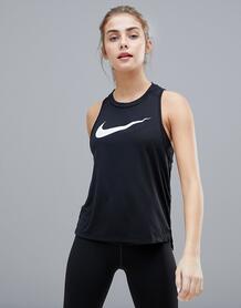 Черный топ Nike Running Dry Miler - Черный 1200479