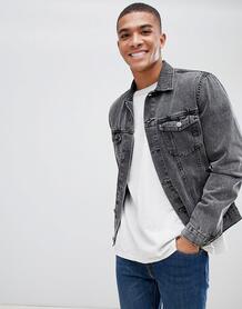 Серая джинсовая куртка New Look - Серый 1304254