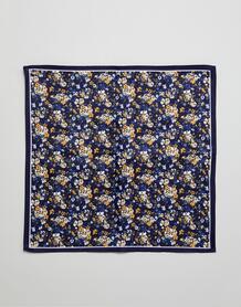 Темно-синий платок-паше с цветочным принтом ASOS DESIGN - Темно-синий 1296561