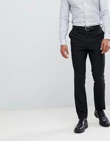 Черные строгие облегающие брюки New Look - Черный 1327176