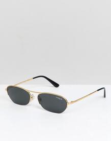 Солнцезащитные очки с овальными стеклами Vogue x Gigi - Черный 1313938