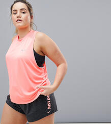 Розовая майка Nike Running Plus Dry Miler - Розовый 1199442