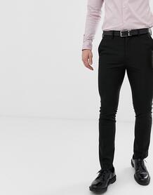 Черные строгие брюки скинни New Look - Черный 1320139