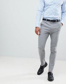 Серые облегающие брюки New Look - Серый 1320138