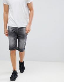 Черные джинсовые шорты Crosshatch - Черный 1308828