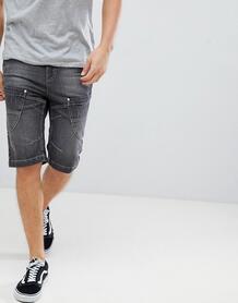 Черные джинсовые шорты Crosshatch - Черный 1308825