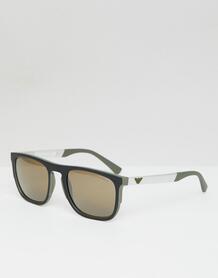 Квадратные солнцезащитные очки Emporio Armani - Черный ea7 1313868