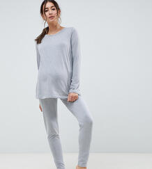 Комбинируемые пижамные леггинсы ASOS DESIGN Maternity - Серый Asos Maternity 1262618