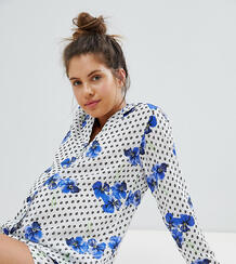 Пижамный комплект с шортами из 100% модала ASOS DESIGN Maternity Asos Maternity 1253576