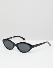 Черные солнцезащитные очки кошачий глаз Reclaimed Vintage inspired 1231764
