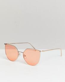 Солнцезащитные очки кошачий глаз с красными стеклами Reclaimed Vintage 1231806