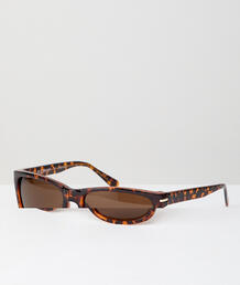 Солнцезащитные очки в черепаховой оправе AJ Morgan - Коричневый 1248164