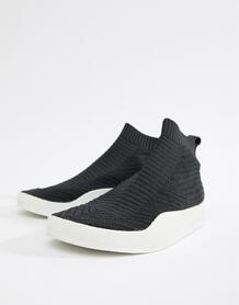 Черные кроссовки adidas Originals Adilette Primeknit Sock Summer CQ310 1177659