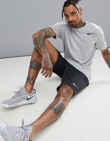 Серая футболка Nike Training Breathe Hyper Dry 832835-092 - Серый 1151734