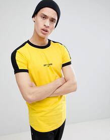 Желтая облегающая футболка Sixth June - Желтый 1257451