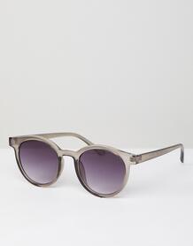 Серые круглые солнцезащитные очки AJ Morgan - Серый 1273226