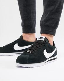 Черные замшевые кроссовки Nike Cortez 902803-003 - Черный 1208137