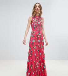 Декорированное платье макси Frock And Frill Premium - Розовый 1262432