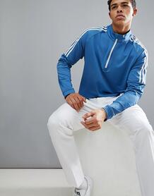 Синий свитшот с молнией Adidas Golf cd9939 - Синий 1248984