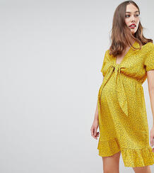 Чайное платье мини с принтом Glamorous - Желтый Glamorous Bloom 1260784