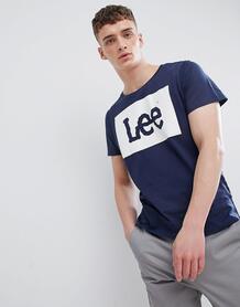 Футболка с логотипом Lee Jeans - Темно-синий 1215290