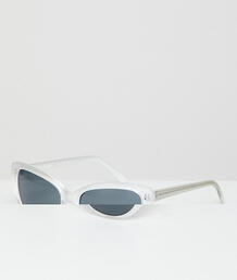 Солнцезащитные очки кошачий глаз в белой оправе AJ Morgan - Белый 1248115
